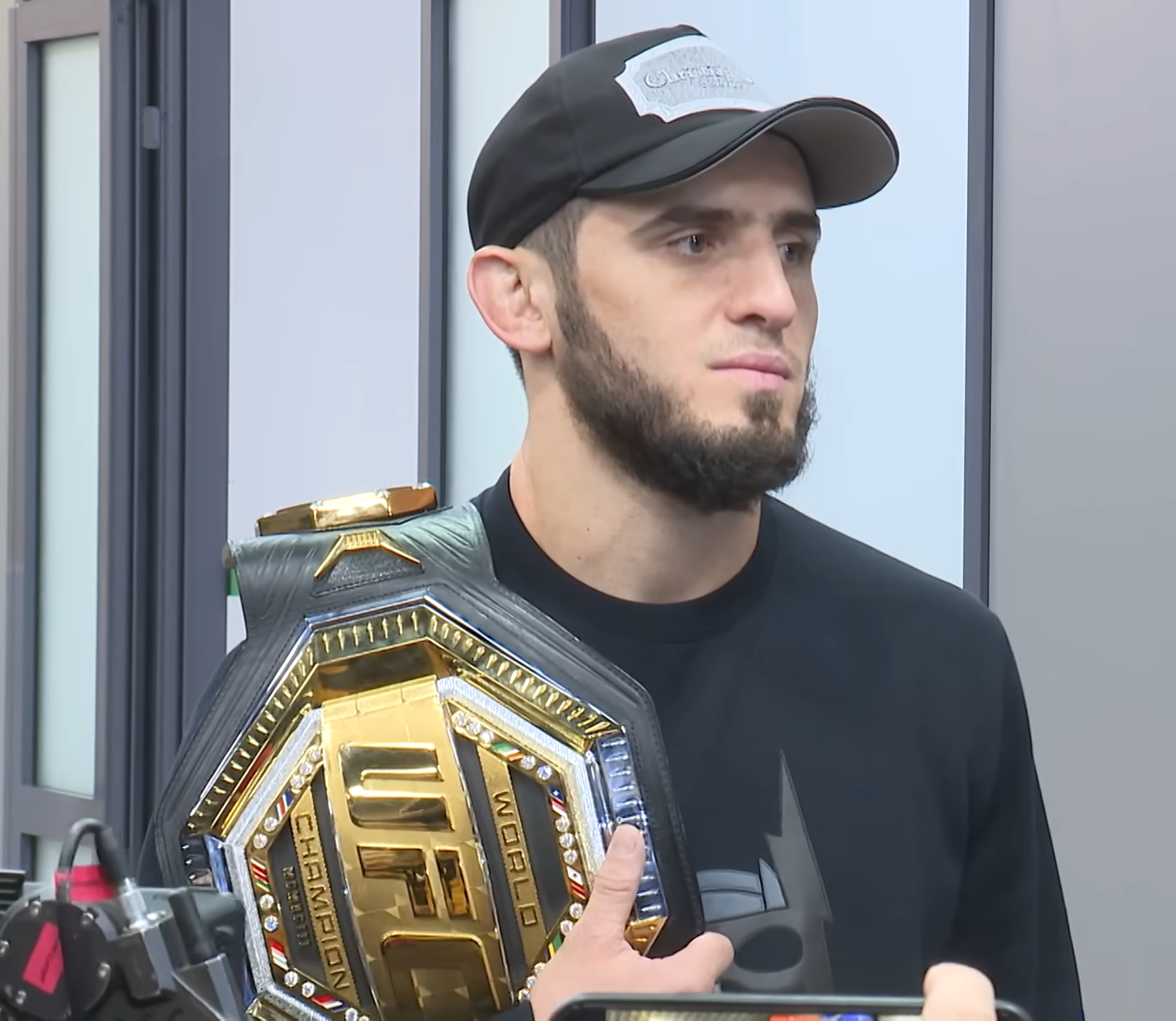 Islam Makhachev in 2022, after first title win (UFC 280)